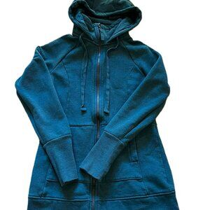 Mondetta Teal Zip-Up Hoodie